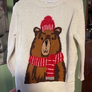 Old navy winter bear sweater
